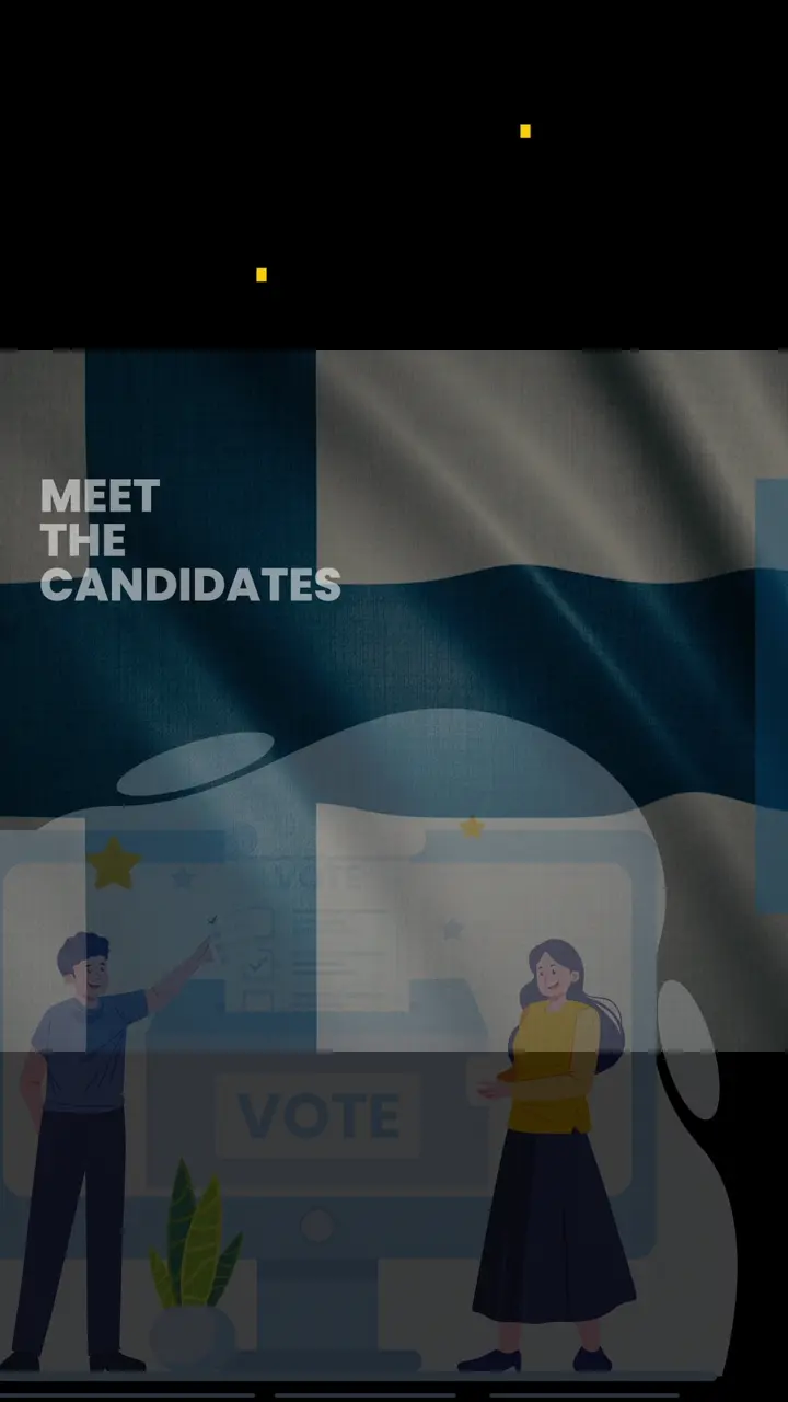 Pekka Haavisto presidential campaign social-media promo — vertical frame